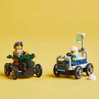 LEGO City Airplane vs. Hospital Bed Race Car Pack 60459