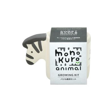 Seishin GD-100702 Monokuro Animal Bonsai - Zebra Basil