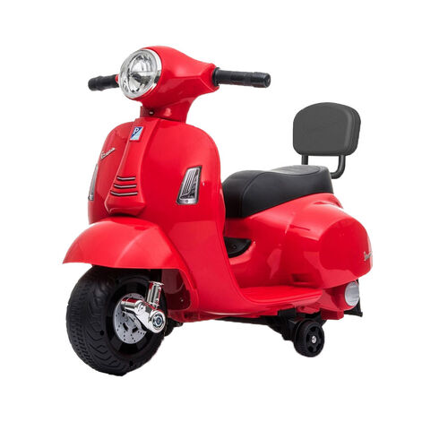 Vespa GTS Scooter Electric Ride On - Red