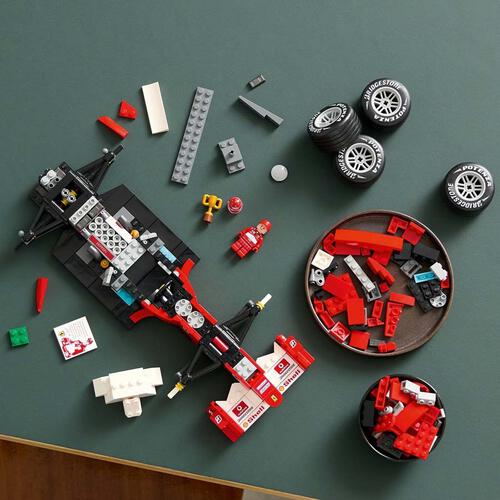 (網店預購) LEGO樂高 Icons Ferrari F2004 & Michael Schumacher 11375 (預計2026年5月發貨)