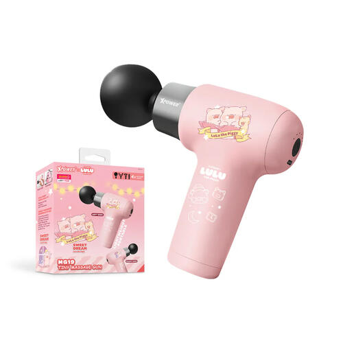 XPower x 罐頭豬 MG19-L1 超迷你肌肉按摩槍 - 粉紅色