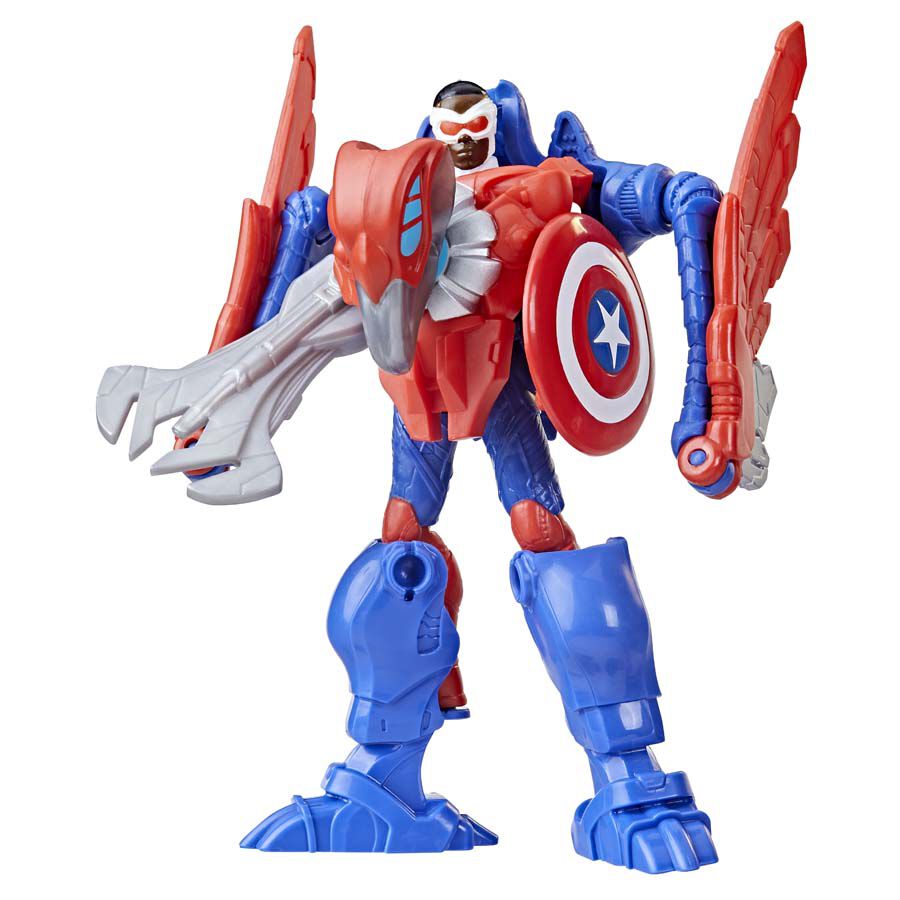 Playskool heroes marvel super hero online adventures mech armor captain america