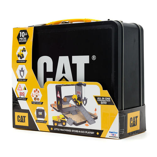 Cat Little Machines Store N Go Playset