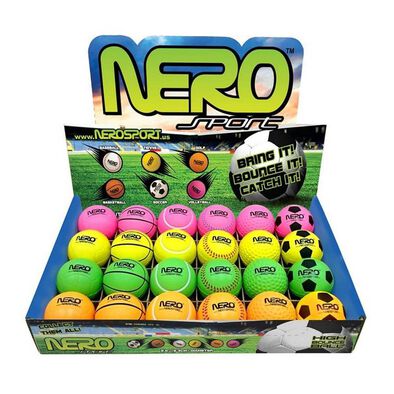 Nero Sport High Bounce Ball Single Pack - Assorted