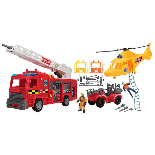Rescue Force Emergency Team Playset