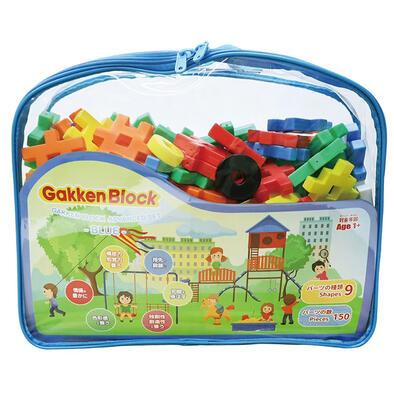 Gakken Block學研積木-挑戰系列藍色新款 (150塊)