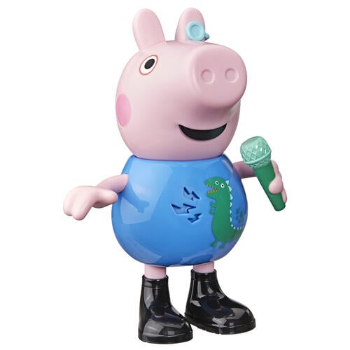 Peppa Pig粉紅豬小妹 講笑話和唱歌George模型