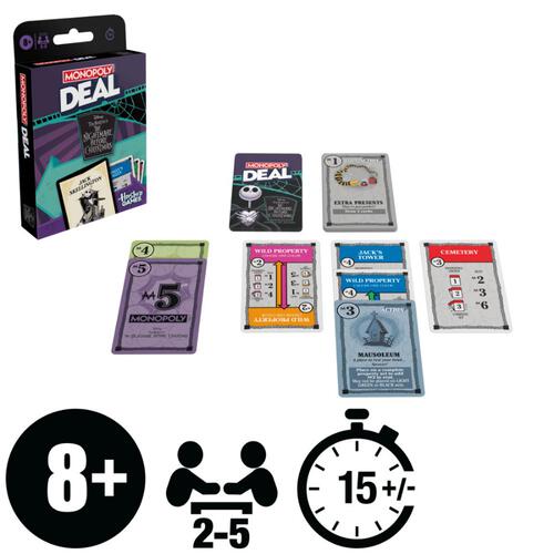 Monopoly Deal: Tim Burton's the Nightmare Before Christmas