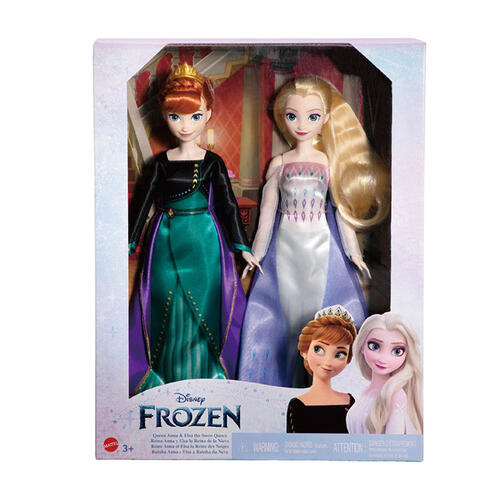 Disney Frozen迪士尼魔雪奇緣 艾莎女王與安娜女王組