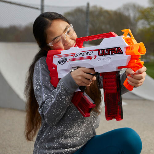 The NERF Ultra Speed Is One Quick-Firing Blaster