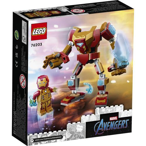 LEGO樂高漫威超級英雄系列 Iron Man Mech Armor 76203