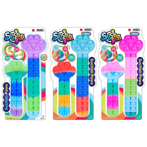 Ja-Ru Such Fun Suction Paws Single Pack - Assorted