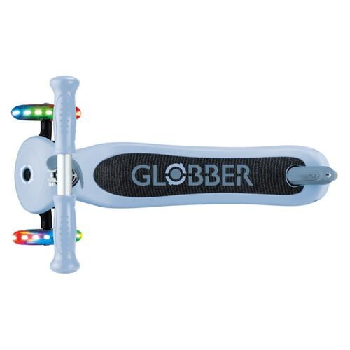 Globber Expert Lights Scooter - Blueberry