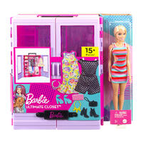 Barbie芭比 手提衣櫥擴大版