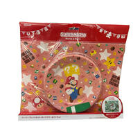 Nintendo Super Mario Party Paper Plate Set (Character And Items) - 10 Sets