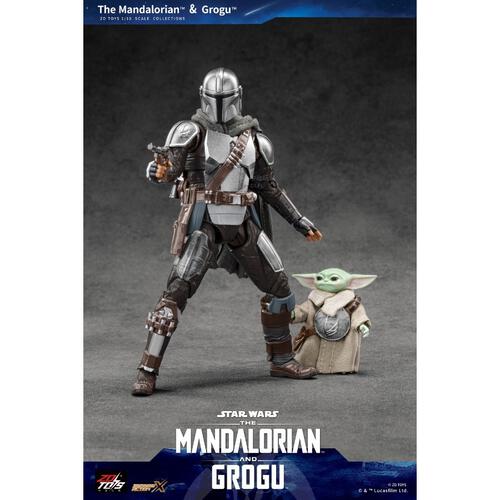 Star Wars Action Figures--Mandalorian & Grugo Box