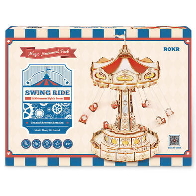 Robotime Swing Ride Music Box (3D Puzzle)