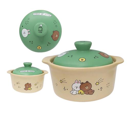 Line Friends 1.3公升陶瓷砂鍋