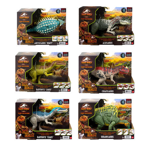 Jurassic World Roar Attack Single Pack - Assorted 