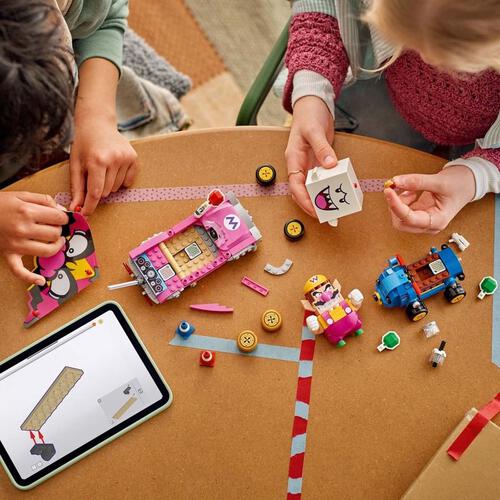 LEGO樂高超級馬利奧系列 瑪利歐賽車 - 瓦利歐與害羞幽靈王 72038