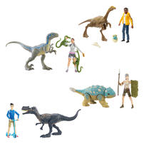 Jurassic World侏羅紀世界恐龍與人物套裝- 隨機發貨