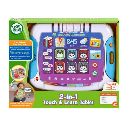 LeapFrog 2 in 1 Touch & Learn Tablet