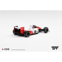 (網店預購) MINI GT McLaren MP4/4 #11 Alain Prost 1988 Canadian Grand Prix 2nd Place/ Blister Packaging (預計2026年11月發貨)