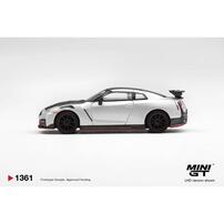  MINI GT Nissan GT-R NISMO 2024 Silver/ Blister Packaging 