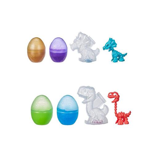 Play-Doh Slime Dino Crew Eggs And Dinosaur Bones- Assorted