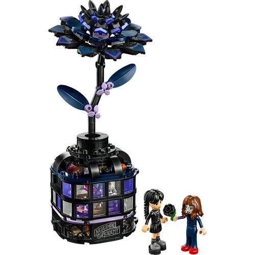 LEGO樂高 Wednesday 黑色大理花 76784