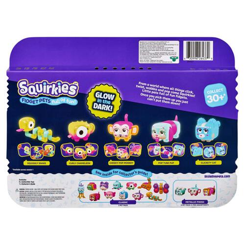 Little Live Pets Squirkies Glow In The Dark 5 Pack