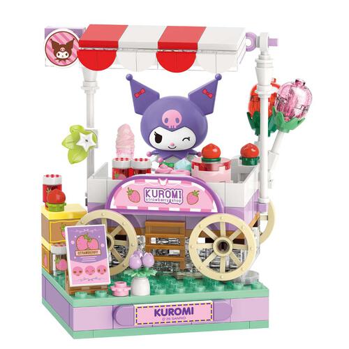 KEEPPLAY Kuromi 士多啤梨小店造型積木