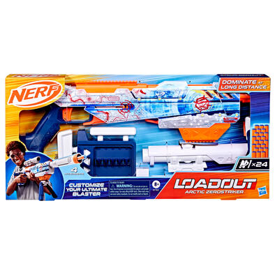 NERF Loadout Arctic Zerostriker Blaster