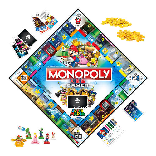 Monopoly大富翁 Gamer 冒險大挑戰超級瑪利歐豪華版