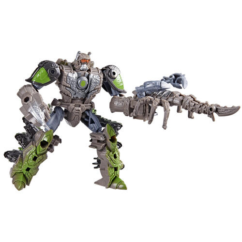Transformers變形金剛：狂獸崛起狂獸聯盟狂獸武器大師 2 件裝霹靂派薩克巨人及沙矛