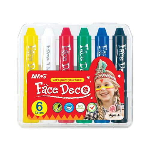 Amos 6 Color Face Deco