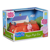 Peppa Pig粉紅豬小妹 紅色家庭房車