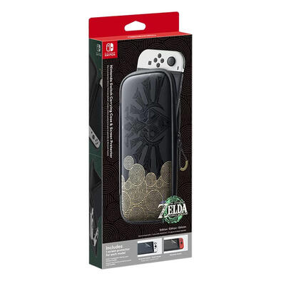 Nintendo Switch Carrying Case & Screen Protector - The Legend of Zelda: Tears of the Kingdom Edition