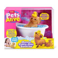  Pets Alive Mama Capybara & Baby Surprise Playset