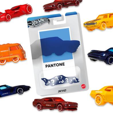 Hot Wheels風火輪 Silver Series - Pantone 色彩系列合金小車 - 隨機發貨 (單件裝)