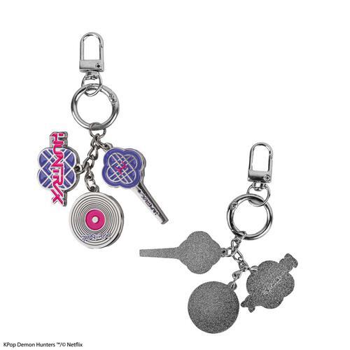 KPop Demon Hunters Huntr/X Charm Keychain