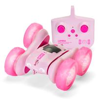 Sharper Image  Toy RC Flip Stunt LED - Pink