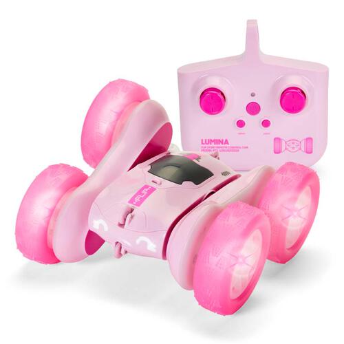Sharper Image  Toy RC Flip Stunt LED - Pink