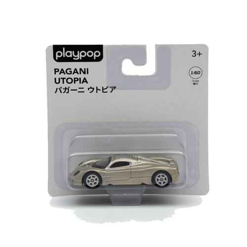 playpop 3吋 Pagani Utopia 帕加尼 合金超跑模型車