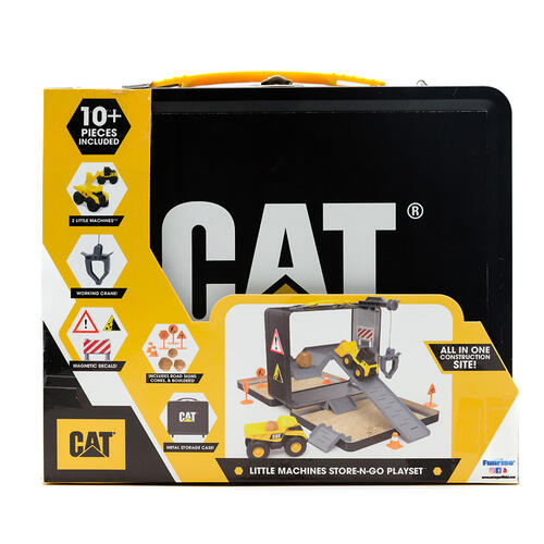 Cat Little Machines Store N Go Playset