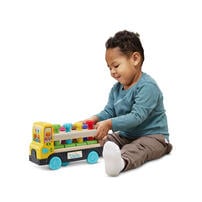 LeapFrog跳跳蛙 環保木製敲釘貨車