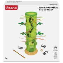 playpop Tumblin Pandas & Monkey Flip Family Game playset