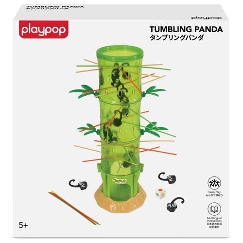 playpop Tumblin Pandas & Monkey Flip Family Game playset