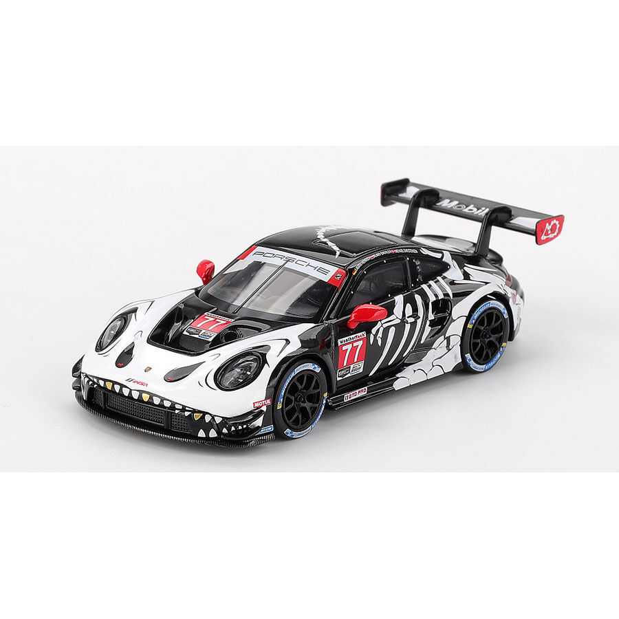 ミニカー MINIGT 1/64 Porsche 911 GT3 R 2025 MISA MINI GT Porsche 911 GT3 R #77 AO Racing 2025 IMSA Petit Le Mans