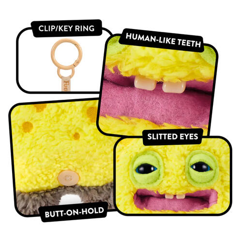 Fuggler x Spongebob 5 Inches Plush Keyring - Spongebob
